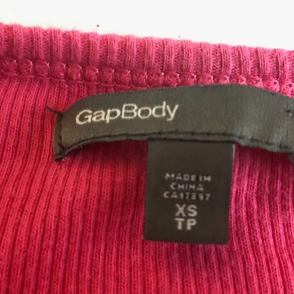Pink GapBody Lounging Long-Sleeved Top (XS/S) - Picture 3 of 3
